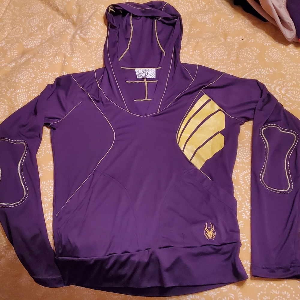 Spyder widow hooded shirt